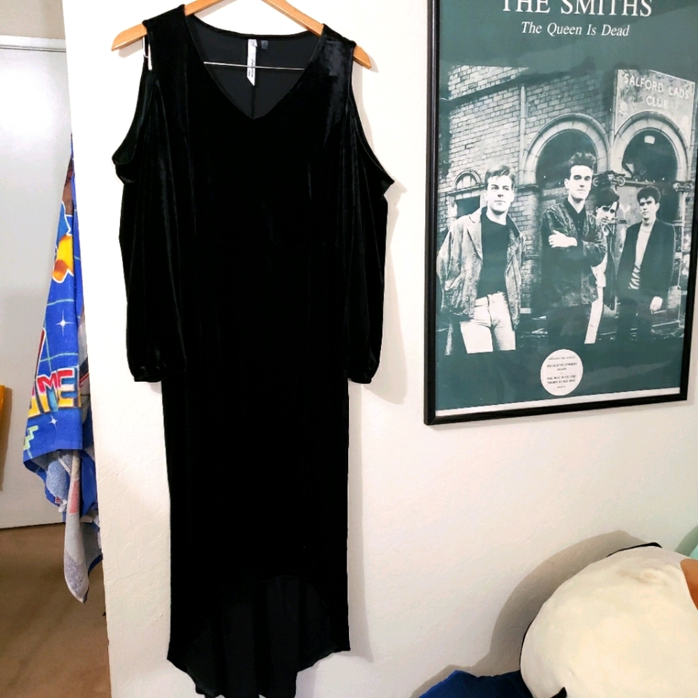 Gothic velvet dress